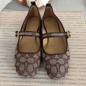 Coach Mary Jane shoes ballet flat